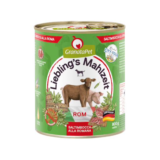 GranataPet Hund - Nassfutter Liebling´s Mahlzeit City Tour - Rom 800 g - Hauptbild