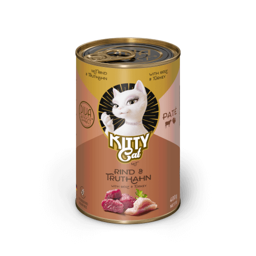 KITTY Cat - Nassfutter Paté Rind & Truthahn 400 g - Hauptbild