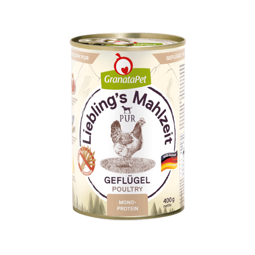 GranataPet Hund - Nassfutter Liebling´s Mahlzeit PUR Geflügel 400 g - Hauptbild