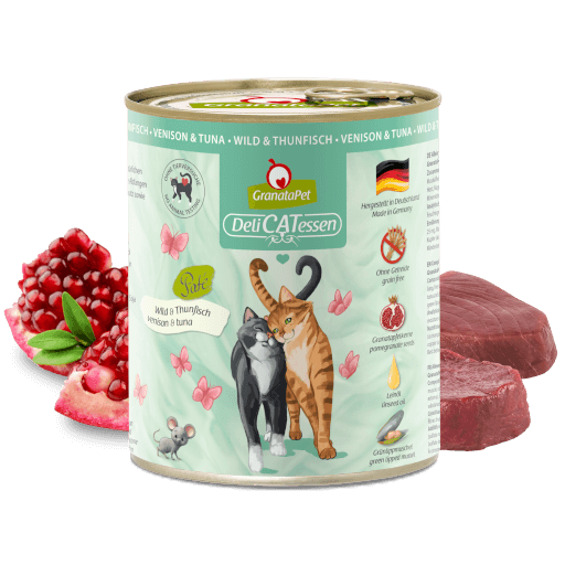 GranataPet Katze - Nassfutter DeliCATessen Wild & Thunfisch 800 g - Zutaten