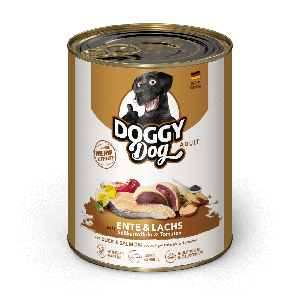 DOGGY Dog - Nassfutter Ente & Lachs 800 g - Hauptbild