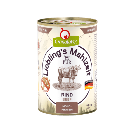 GranataPet Hund - Nassfutter Liebling´s Mahlzeit PUR Rind 400 g - Hauptbild