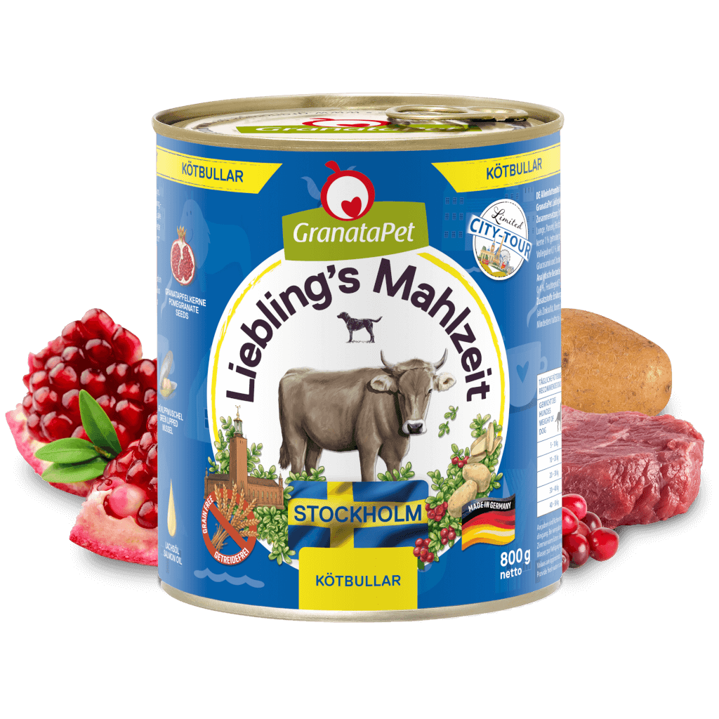GranataPet Hund - Nassfutter Liebling´s Mahlzeit City Tour - Stockholm 800 g - Zutaten
