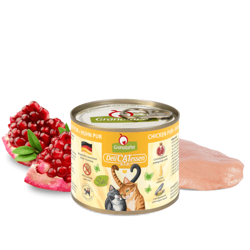 GranataPet Katze - Nassfutter DeliCATessen Huhn PUR 200 g - Zutaten