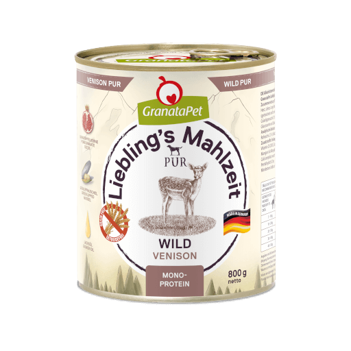 GranataPet Hund - Nassfutter Liebling´s Mahlzeit PUR Wild 800 g - Hauptbild