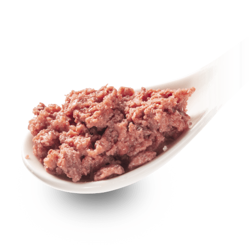 GranataPet Katze - Nassfutter DeliCATessen Huhn PUR 85 g - Löffelbild