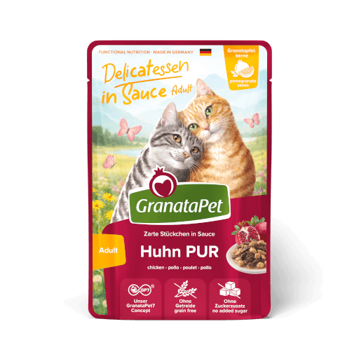 GranataPet Katze - Nassfutter DeliCATessen in Sauce Huhn PUR 100 g - Hauptbild
