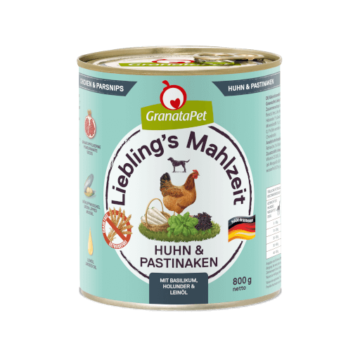 GranataPet Hund - Nassfutter Liebling´s Mahlzeit Huhn & Pastinaken 800 g - Hauptbild