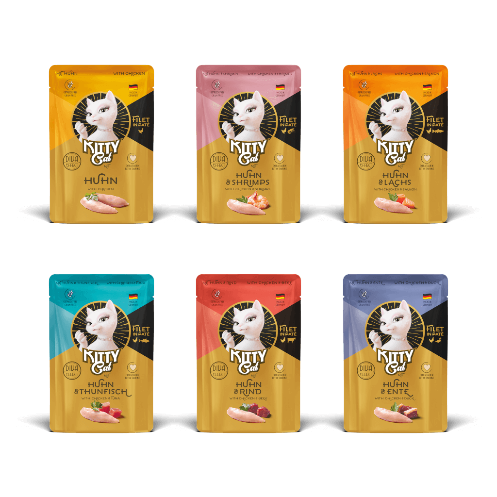 KITTY Cat - Nassfutter Filet in Paté Mix Filet 6 x 85 g - Hauptbild