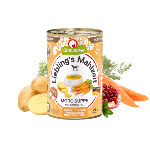GranataPet Hund - Nassfutter Moro-Suppe mit Kartoffeln 375 g - Zutaten