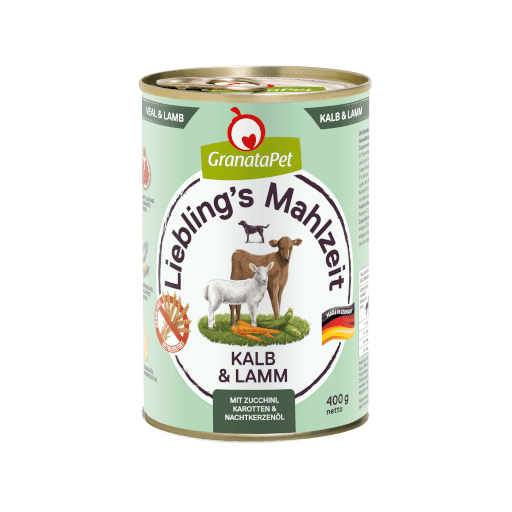 GranataPet Hund - Nassfutter Liebling´s Mahlzeit Kalb & Lamm 400 g - Hauptbild