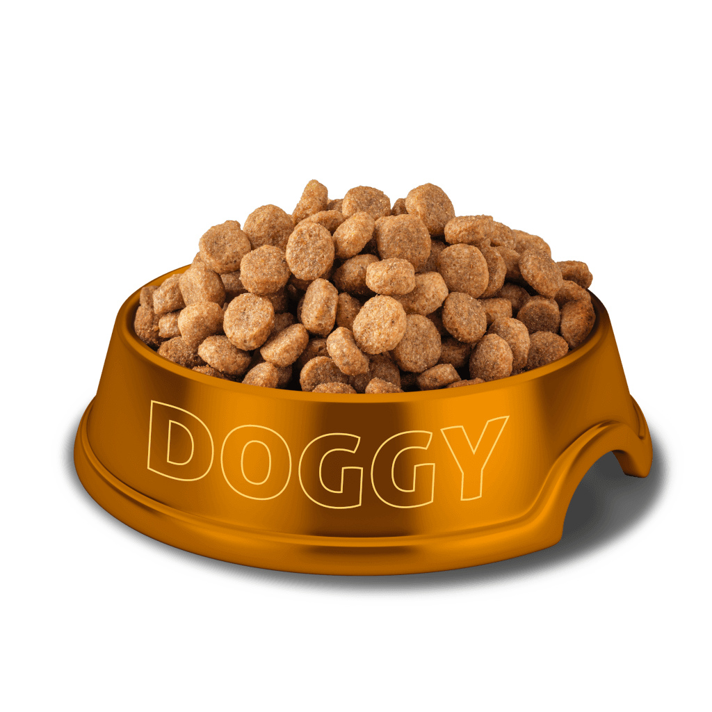 DOGGY Dog - Trockenfutter Geflügel Junior 10 kg - Produkt in Schale/Napf