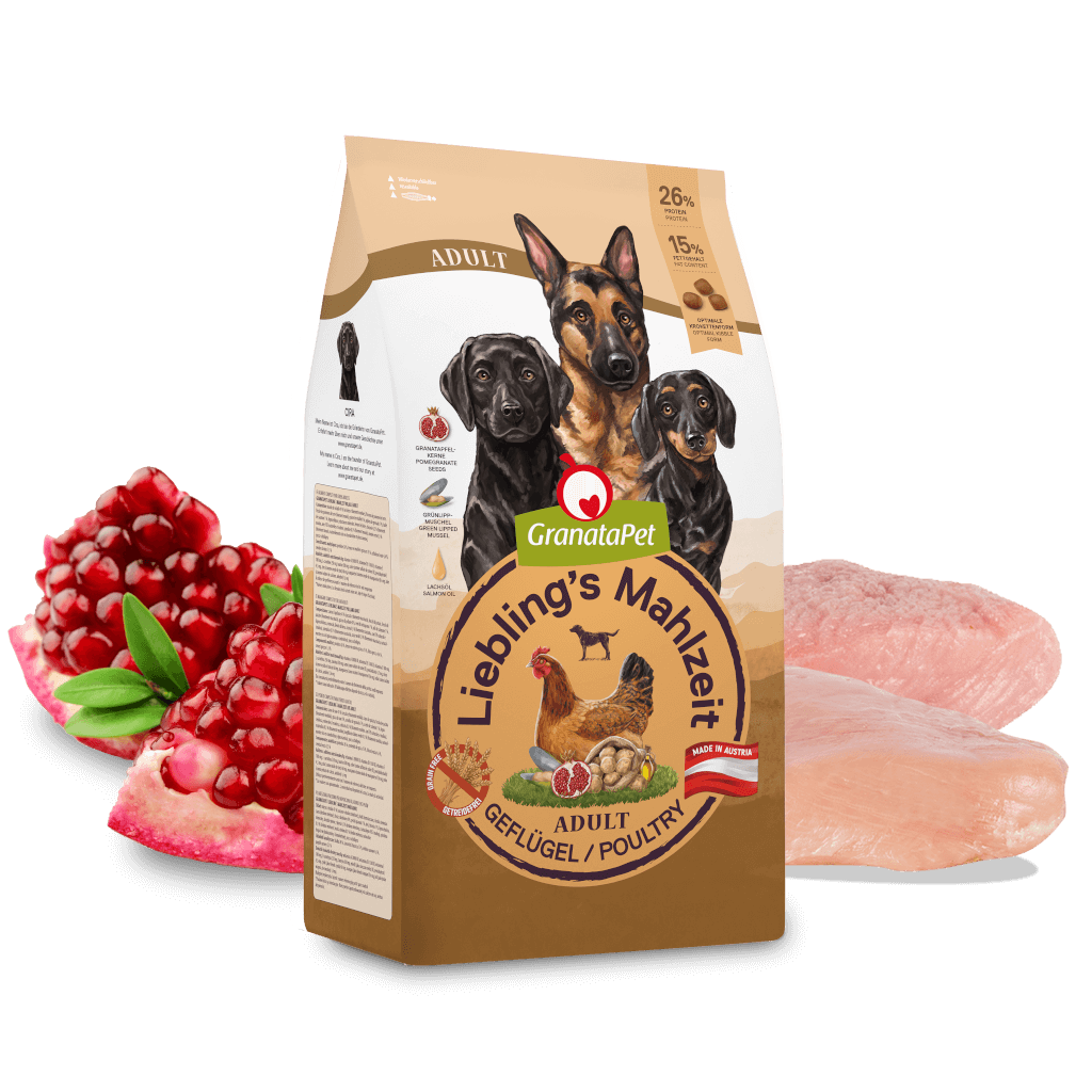 GranataPet Hund - Trockenfutter Liebling´s Mahlzeit Geflügel Adult 1,8 kg - Zutaten