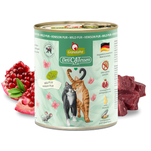 GranataPet Katze - Nassfutter DeliCATessen Wild PUR 800 g - Zutaten