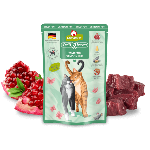 GranataPet Katze - Nassfutter DeliCATessen Wild PUR 85 g - Zutaten