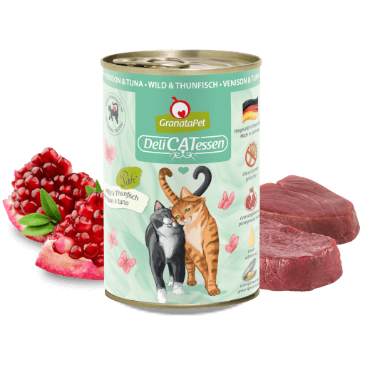 GranataPet Katze - Nassfutter DeliCATessen Wild & Thunfisch 400 g - Zutaten