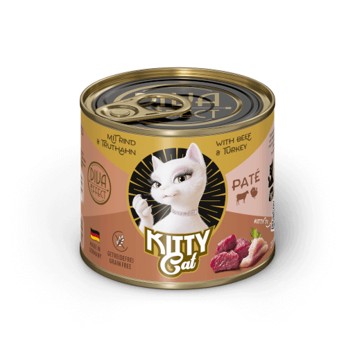 KITTY Cat - Nassfutter Paté Rind & Truthahn 200 g - Hauptbild