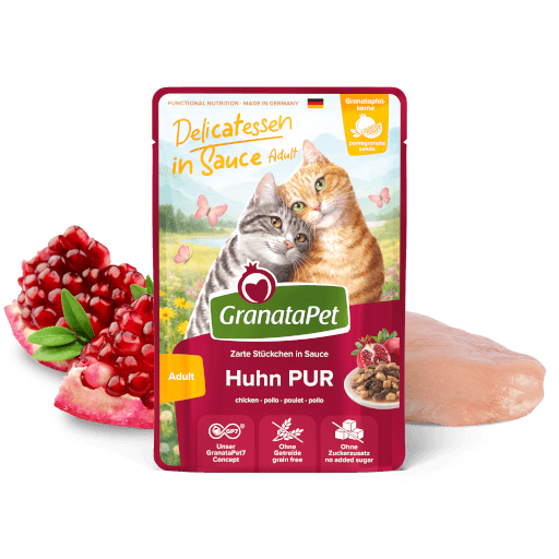 GranataPet Katze - Nassfutter DeliCATessen in Sauce Multipack 1 (amazon) I 12 x 100 g - MP 3