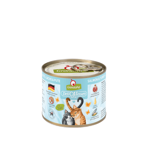 GranataPet Katze - Nassfutter DeliCATessen Lachs & Pute 200 g - Hauptbild