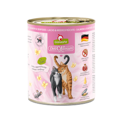 GranataPet Katze - Nassfutter DeliCATessen Lachs & Meeresfrüchte 800 g - Hauptbild