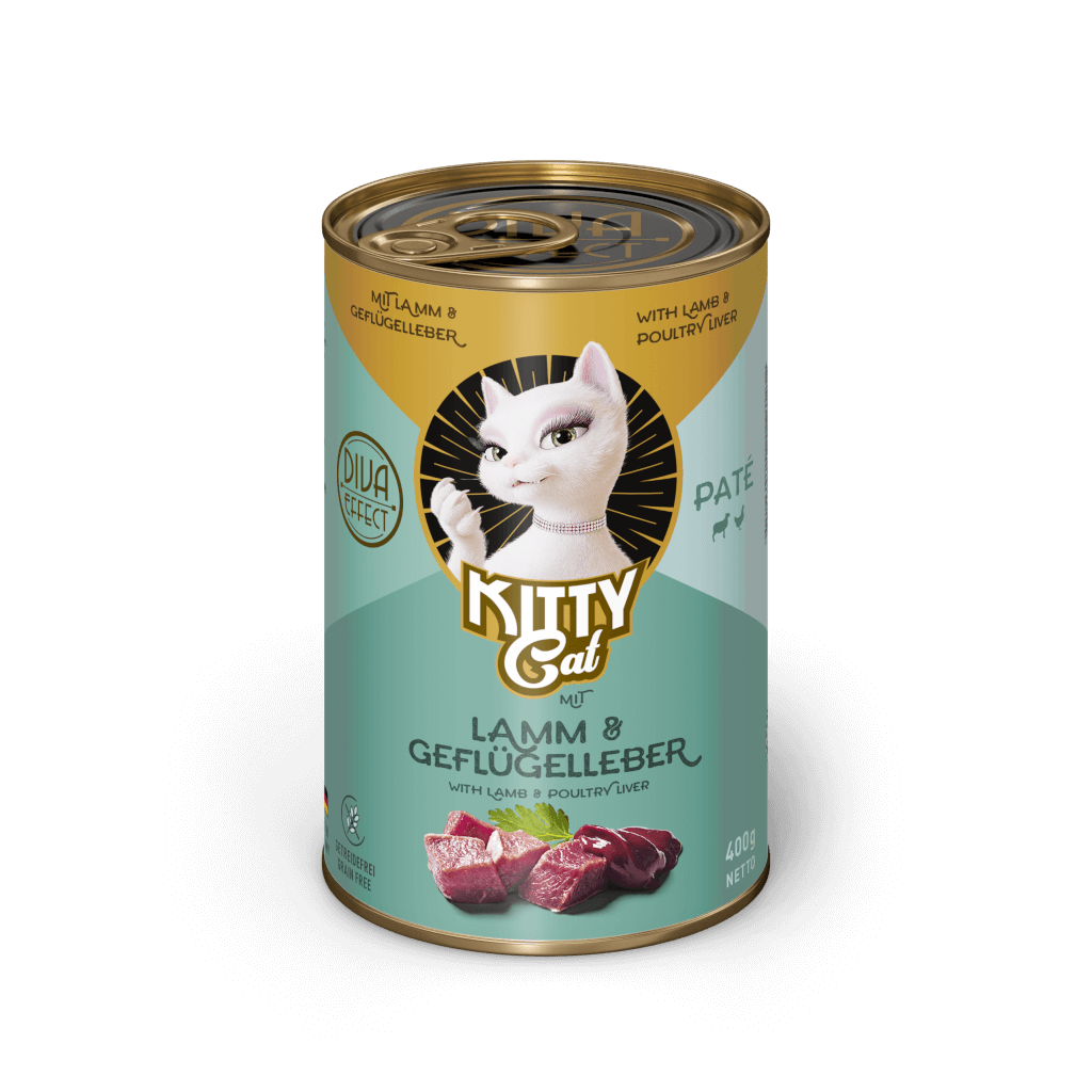 KITTY Cat - Nassfutter Paté Lamm & Geflügelleber 400 g - Hauptbild