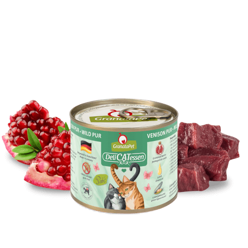 GranataPet Katze - Nassfutter DeliCATessen Wild PUR 200 g - Zutaten