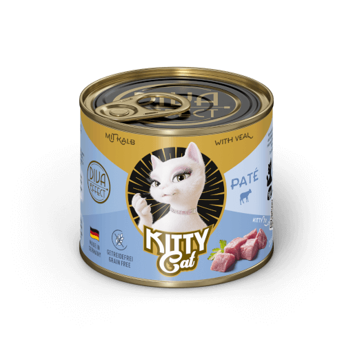 KITTY Cat - Nassfutter Paté Kalb 200 g - Hauptbild