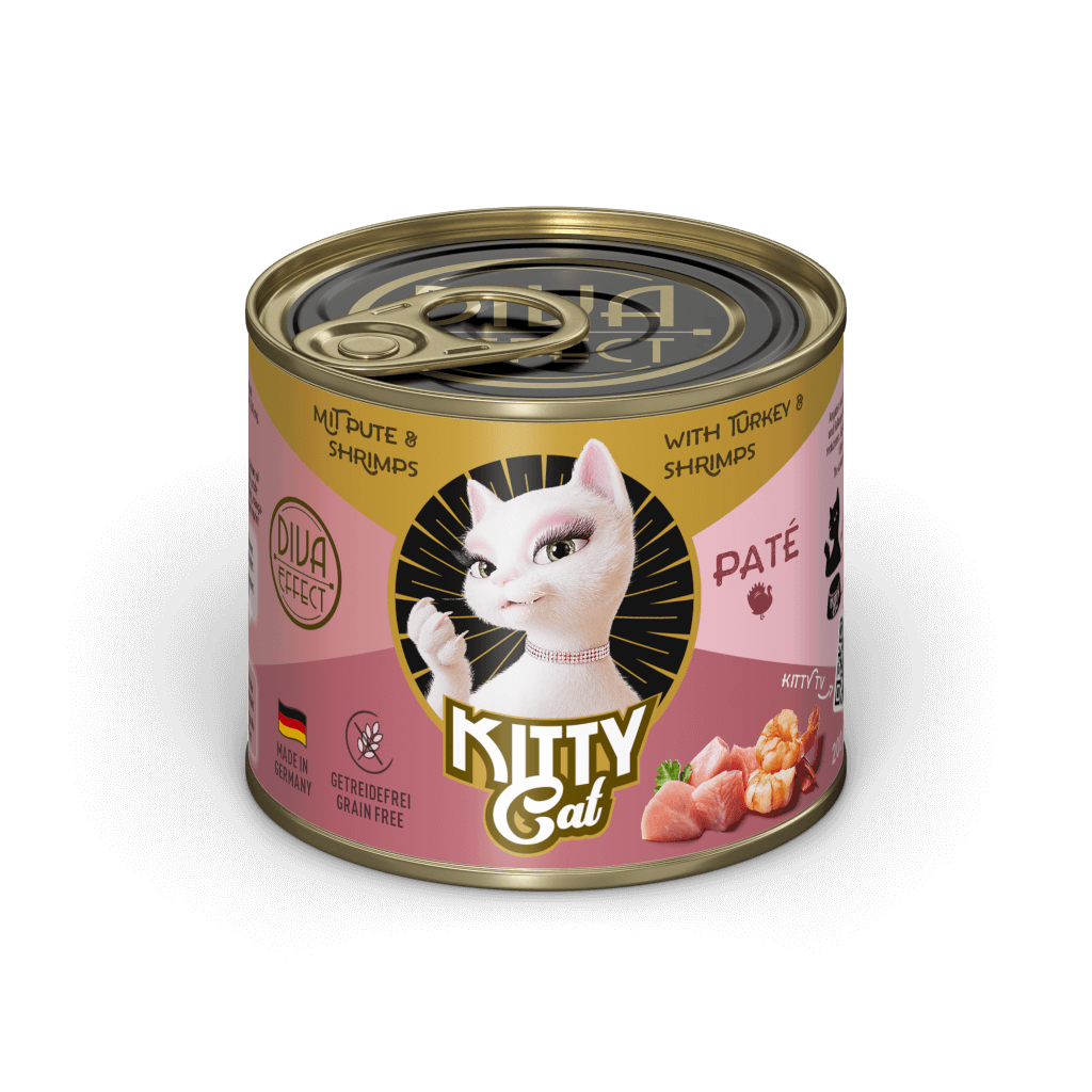 KITTY Cat - Nassfutter Paté Pute & Shrimps 200 g - Hauptbild