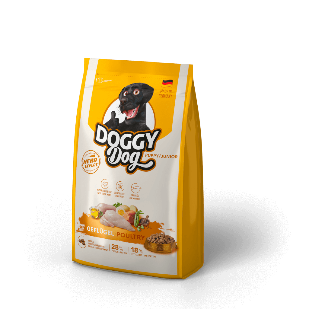 DOGGY Dog - Trockenfutter Geflügel Junior 1 kg - Hauptbild