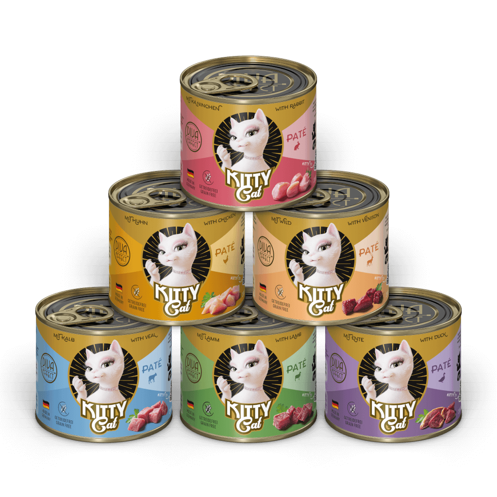 KITTY Cat - Nassfutter Paté Mix 1 - 6 x 200 g - Hauptbild