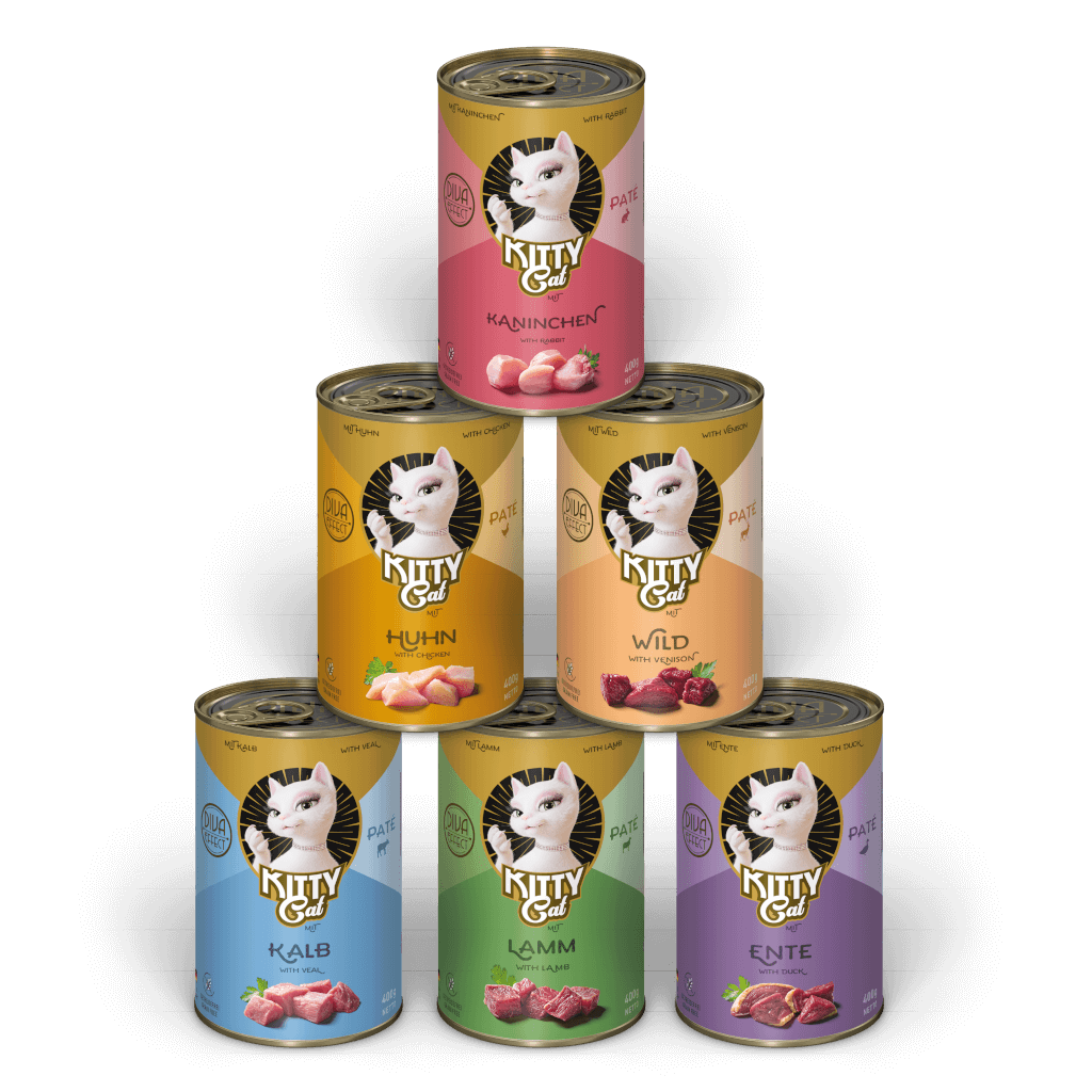 KITTY Cat - Nassfutter Paté Mix 1 - 6 x 400 g - Hauptbild