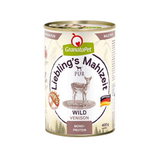 GranataPet Hund - Nassfutter Liebling´s Mahlzeit PUR Wild 400 g - Hauptbild