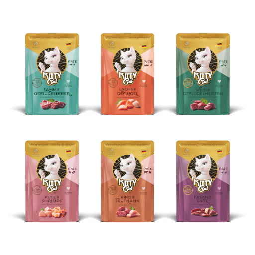 KITTY Cat - Nassfutter Paté Mix 2 - 6 x 85 g - Hauptbild