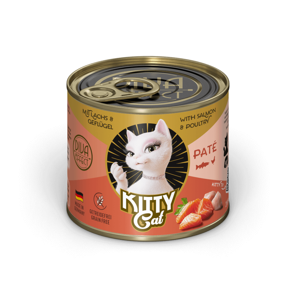 KITTY Cat - Nassfutter Paté Lachs & Geflügel 200 g - Hauptbild