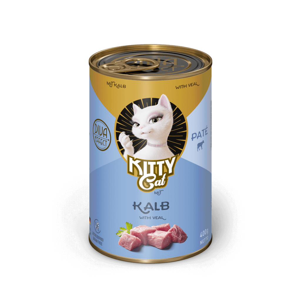 KITTY Cat - Nassfutter Paté Kalb 400 g - Hauptbild