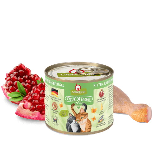 GranataPet Katze - Nassfutter DeliCATessen Kitten / Junior Geflügel 200 g - Zutaten