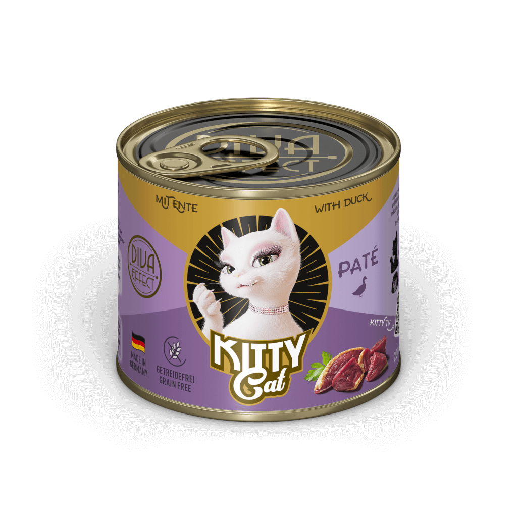 KITTY Cat - Nassfutter Paté Ente 200 g - Hauptbild
