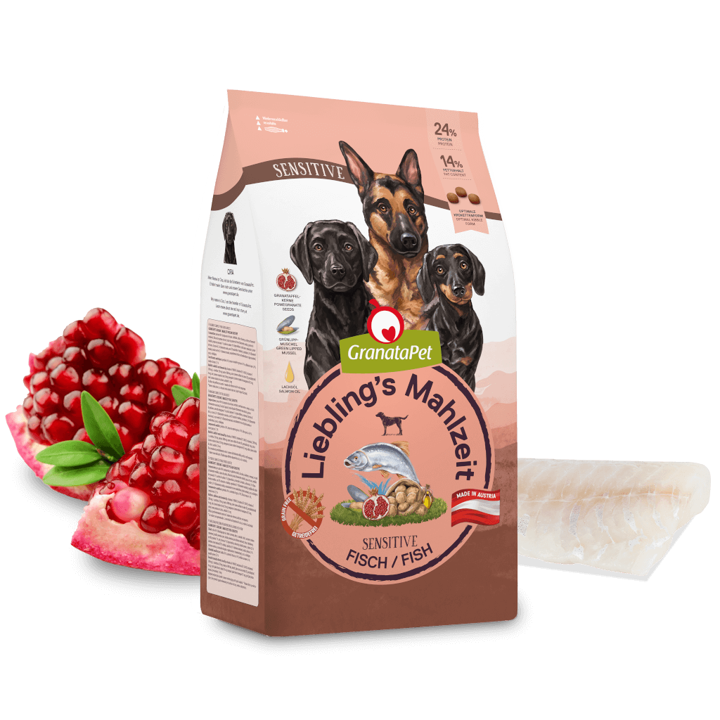 GranataPet Hund - Trockenfutter Liebling´s Mahlzeit Fisch Sensitive 1,8 kg - Zutaten