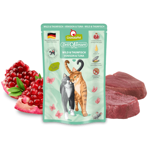 GranataPet Katze - Nassfutter DeliCATessen Wild & Thunfisch 85 g - Zutaten