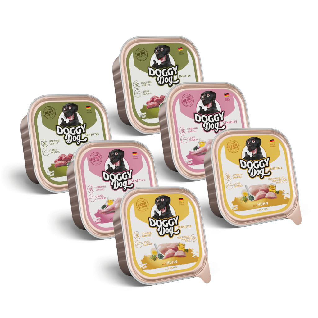 DOGGY Dog - Nassfutter Mix Sensitive - 6 x 150 g - Hauptbild