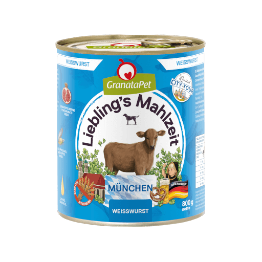 GranataPet Hund - Nassfutter Liebling´s Mahlzeit City Tour - München 800 g - Hauptbild