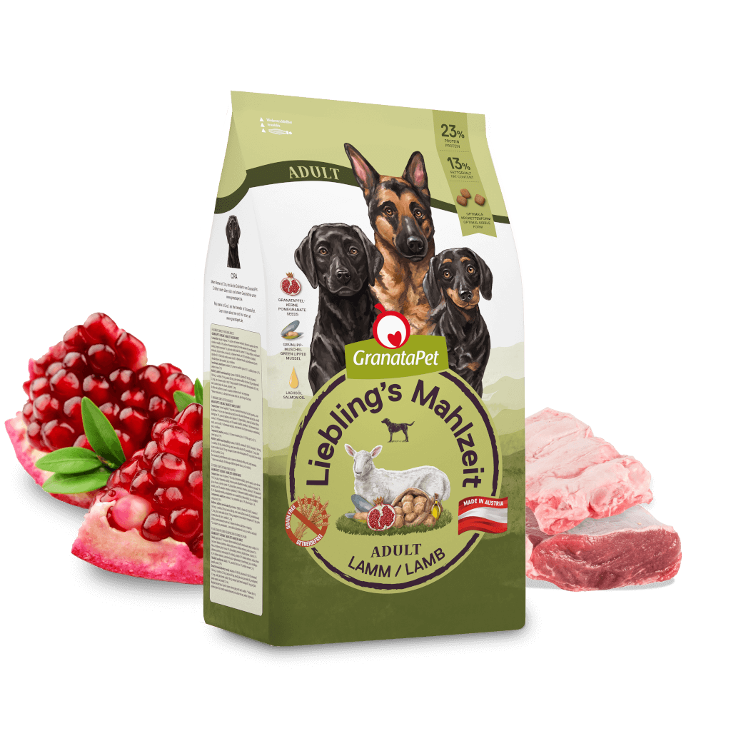 GranataPet Hund - Trockenfutter Liebling´s Mahlzeit Lamm Adult 1,8 kg - Zutaten