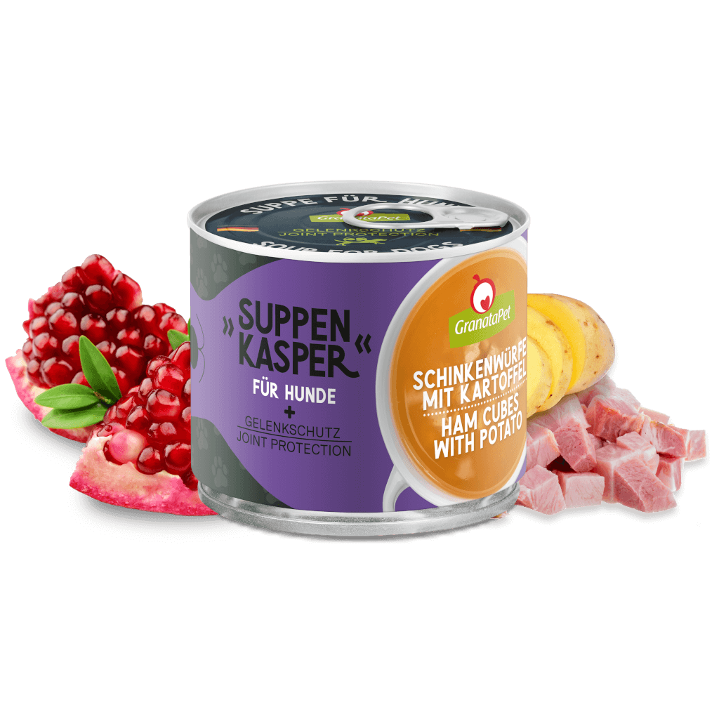 Schinkenwürfel mit Kartoffel