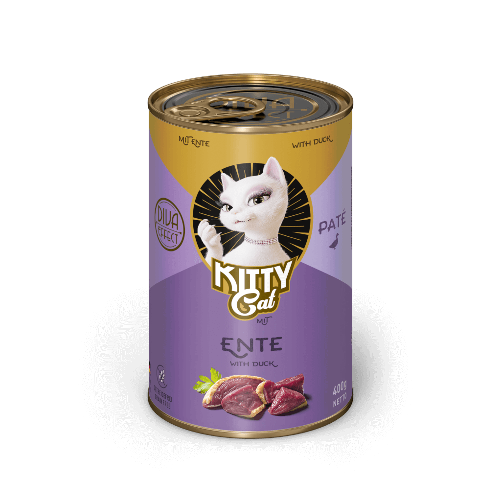 KITTY Cat - Nassfutter Paté Ente 400 g - Hauptbild