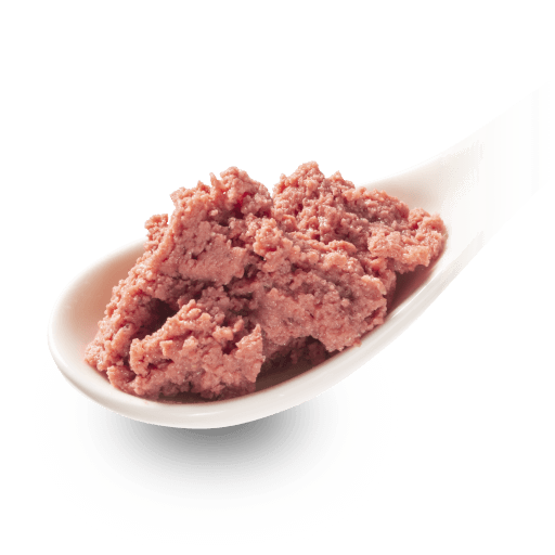 GranataPet Katze - Nassfutter DeliCATessen Kitten / Junior Geflügel 200 g - Löffelbild
