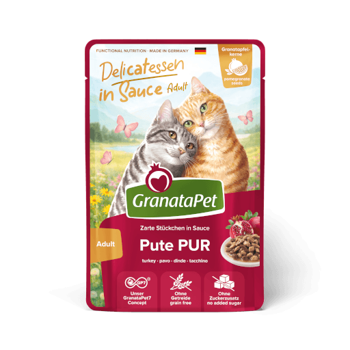 GranataPet Katze - Nassfutter DeliCATessen in Sauce Pute PUR 100 g - Hauptbild