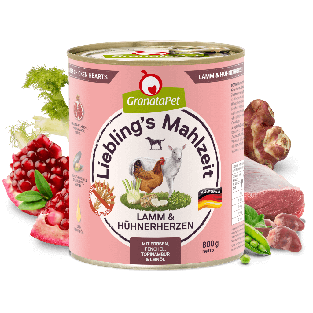 Lamm & Hühnerherzen
