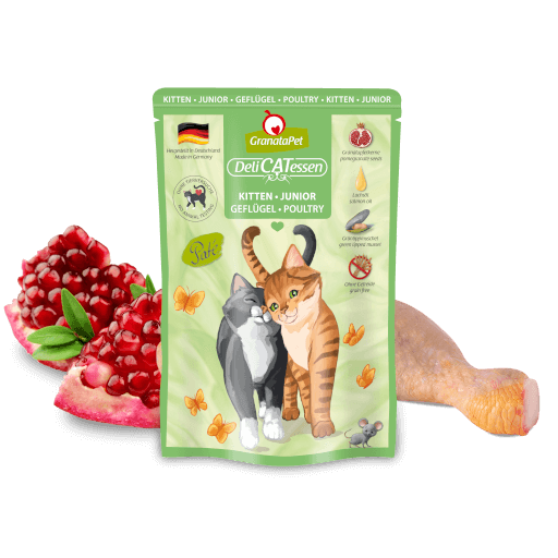 GranataPet Katze - Nassfutter DeliCATessen Kitten / Junior Geflügel 85 g - Zutaten