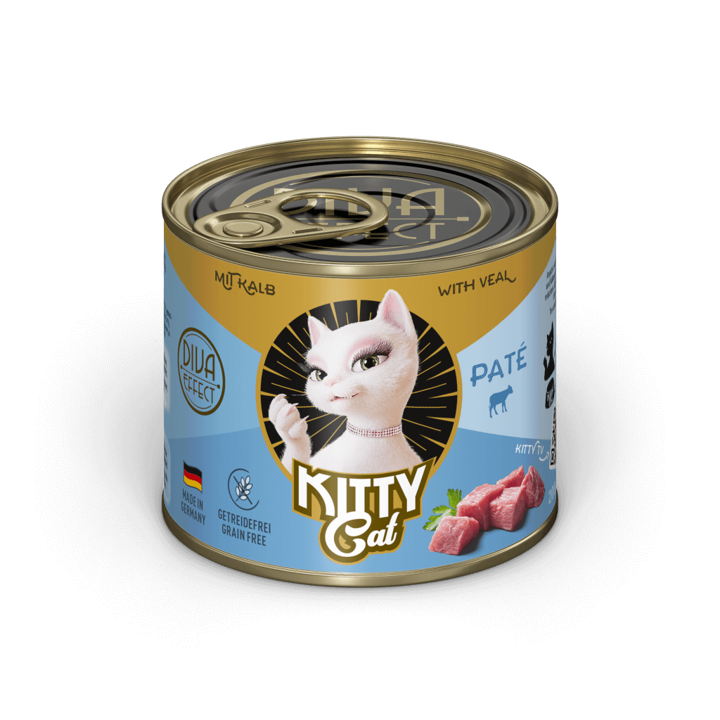 KITTY Cat - Nassfutter Paté Kalb 200 g - Hauptbild
