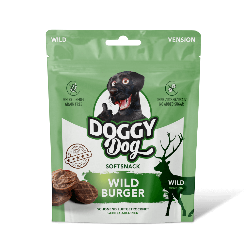 DOGGY Dog Snack Burger - Wild 70 g - Hauptbild